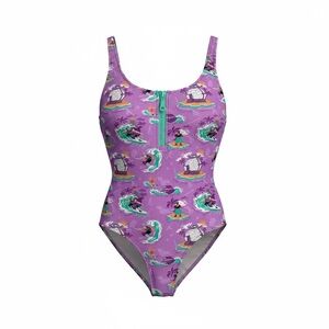 Nickelodeon RSVLTS Ninja Turtles Swimsuit • TMNT Shredder Shreds • Women’s Large